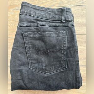 Wrangler Black Boot Cut Jeans Size‎ 11x36 Gently Worn